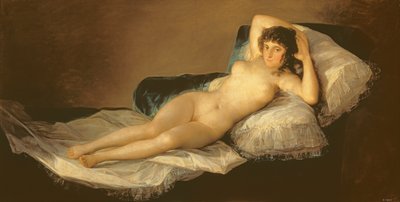 裸体玛雅 作者 Francisco de Goya